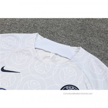 Chandal del Paris Saint-Germain Manga Corta 2022-2023 Gris - Pantalon Corto