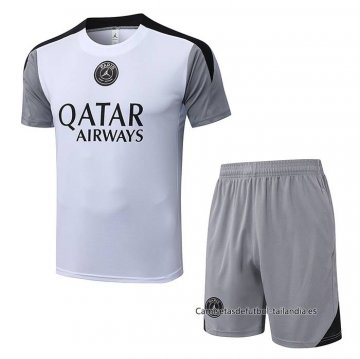 Chandal del Paris Saint-Germain Manga Corta 2026-2027 Blanco - Pantalon Corto Chandal del Paris Saint-Germain Manga Corta 2026-2027 Blanco - Pantalon Corto