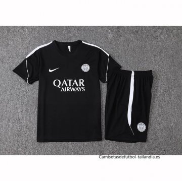 Chandal del Paris Saint-Germain Manga Corta 2026-2027 Negro - Pantalon Corto