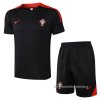 Chandal del Portugal Manga Corta 2024-2025 Negro - Pantalon Corto Chandal del Portugal Manga Corta 2024-2025 Negro - Pantalon Corto