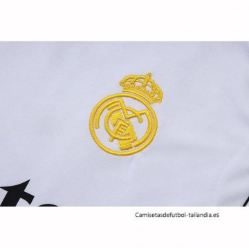 Chandal del Real Madrid Manga Corta 2025-2026 Blanco - Pantalon Corto