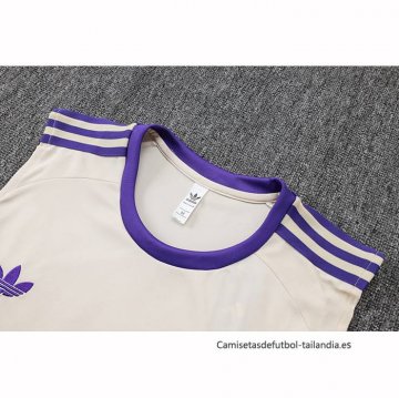 Chandal del Real Madrid Sin Mangas 2025-2026 Amarillo