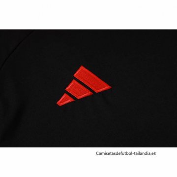 Chandal del SC Internacional Manga Corta 2024-2025 Negro - Pantalon Corto