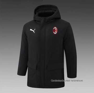 Chaqueta Invierno del AC Milan 2024-2025 Negro Chaqueta Invierno del AC Milan 2024-2025 Negro