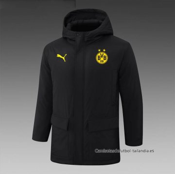 Chaqueta Invierno del Borussia Dortmund 2024-2025 Negro Chaqueta Invierno del Borussia Dortmund 2024-2025 Negro