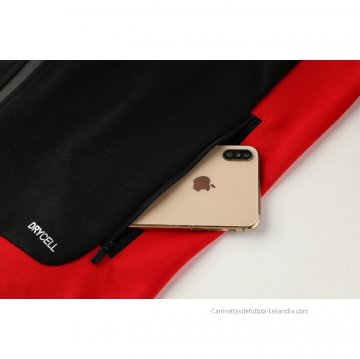 Chaqueta con Capucha del AC Milan 2021 Rojo