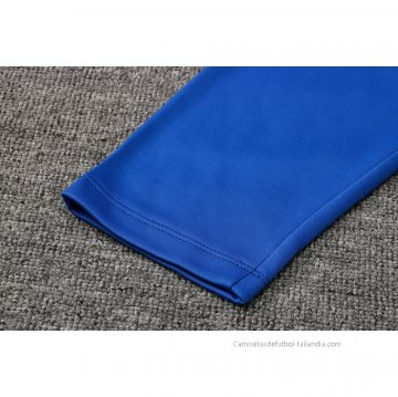 Chaqueta con Capucha del Barcelona 2021-2022 Azul