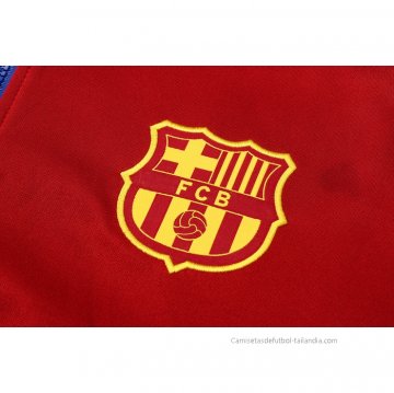 Chaqueta con Capucha del Barcelona 2021-2022 Rojo