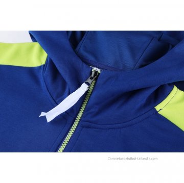 Chaqueta con Capucha del Juventus 2021-2022 Azul