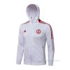 Chaqueta con Capucha del Manchester United 2021-2022 Blanco Chaqueta con Capucha del Manchester United 2021-2022 Blanco