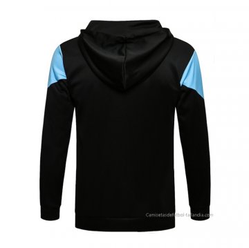 Chaqueta con Capucha del Olympique Marsella 2021-2022 Negro