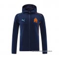 Chaqueta con Capucha del Olympique Marsella 2024-2025 Azul