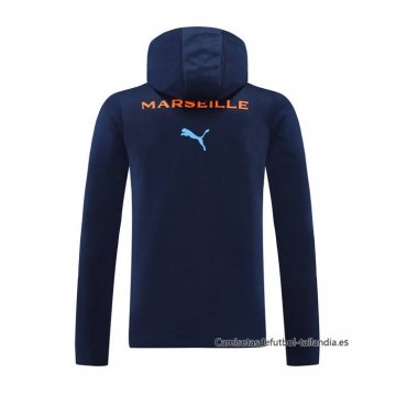 Chaqueta con Capucha del Olympique Marsella 2024-2025 Azul