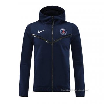 Chaqueta con Capucha del Paris Saint-Germain 2022-2023 Azul Chaqueta con Capucha del Paris Saint-Germain 2022-2023 Azul