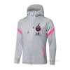 Chaqueta con Capucha del Paris Saint-Germain 2021-2022 Gris Chaqueta con Capucha del Paris Saint-Germain 2021-2022 Gris