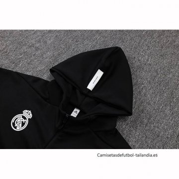 Chaqueta con Capucha del Real Madrid 2025-2026 Negro