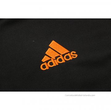 Chaqueta con Capucha del Real Madrid 2021-2022 Negro y Azul