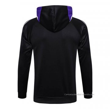 Chaqueta con Capucha del Real Madrid 2022-2023 Negro
