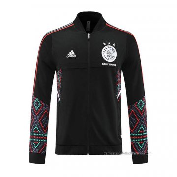 Chaqueta del Ajax 2022-2023 Negro Chaqueta del Ajax 2022-2023 Negro