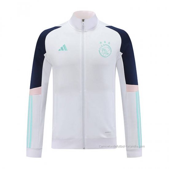 Chaqueta del Ajax 2023-2024 Blanco - Haga un click en la imagen para cerrar