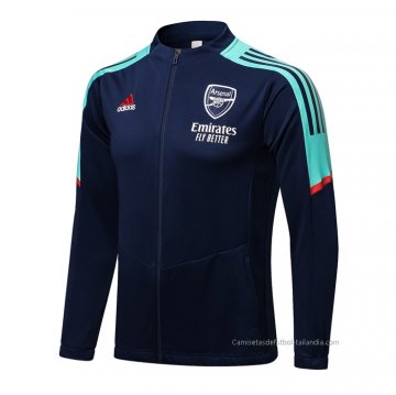 Chaqueta del Arsenal 2021-2022 Azul Chaqueta del Arsenal 2021-2022 Azul