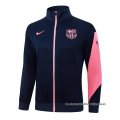 Chaqueta del Barcelona 2025-2026 Azul Rosa