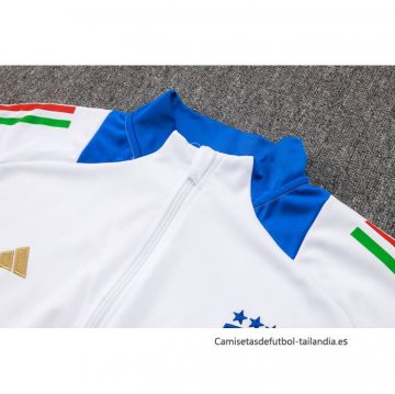 Chaqueta del Italia 2024-2025 Blanco y Azul