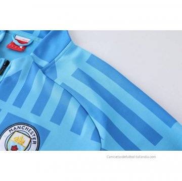 Chaqueta del Manchester City 2022-2023 Azul Claro