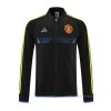 Chaqueta del Manchester United 2021-2022 Negro y Azul Chaqueta del Manchester United 2021-2022 Negro y Azul
