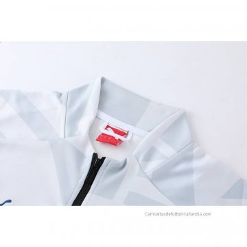 Chaqueta del Olympique Marsella 2022-2023 Blanco