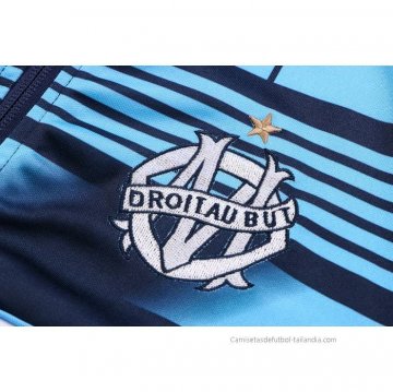 Chaqueta del Olympique Marsella 2022-2023 Azul y Blanco