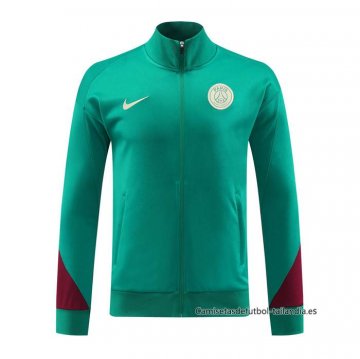 Chaqueta del Paris Saint-Germain 2024-2025 Verde Chaqueta del Paris Saint-Germain 2024-2025 Verde