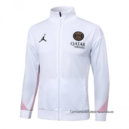 Chaqueta del Paris Saint-Germain Jordan 2024-2025 Blanco - Haga un click en la imagen para cerrar