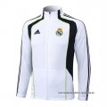 Chaqueta del Real Madrid 2025-2026 Blanco Negro