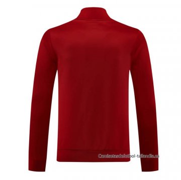Chaqueta del Roma 2024-2025 Rojo Azul
