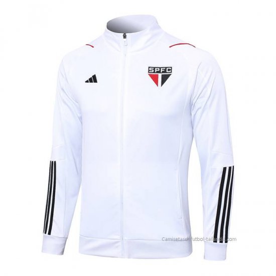 Chaqueta del Sao Paulo 2023-2024 Blanco - Haga un click en la imagen para cerrar