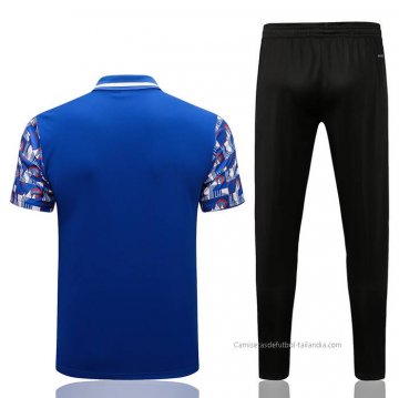 Conjunto Polo del Arsenal 2022-2023 Azul