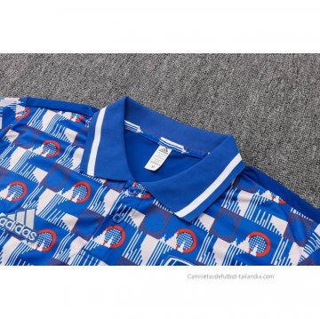 Conjunto Polo del Arsenal 2022-2023 Azul