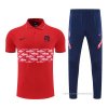 Conjunto Polo del Atletico Madrid 2022-2023 Rojo Conjunto Polo del Atletico Madrid 2022-2023 Rojo