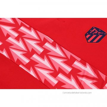 Conjunto Polo del Atletico Madrid 2022-2023 Rojo