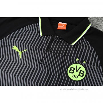 Conjunto Polo del Borussia Dortmund 2022-2023 Gris