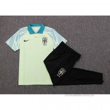Conjunto Polo del Brasil 2022-2023 Verde