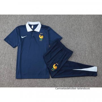 Conjunto Polo del Francia 2024-2025 Azul