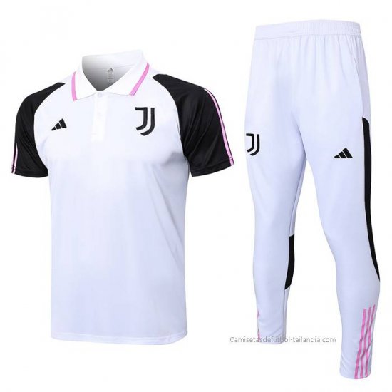 Conjunto Polo del Juventus 2023-2024 Blanco - Haga un click en la imagen para cerrar