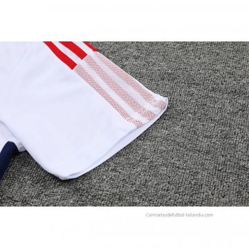 Conjunto Polo del Lyon 2022-2023 Blanco