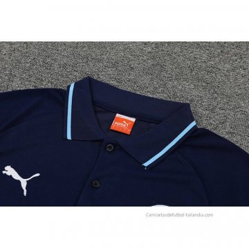 Conjunto Polo del Manchester City 2022-2023 Azul Marino