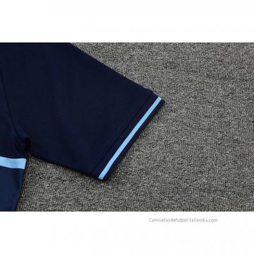 Conjunto Polo del Manchester City 2022-2023 Azul Marino