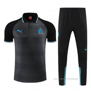 Conjunto Polo del Olympique Marsella 2022-2023 Gris Conjunto Polo del Olympique Marsella 2022-2023 Gris