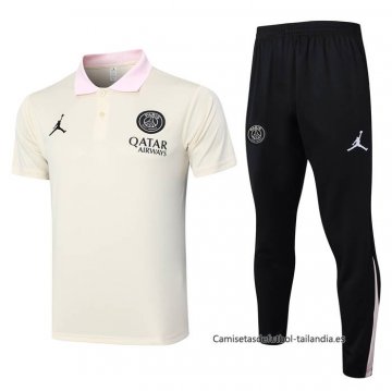 Conjunto Polo del Paris Saint-Germain 2024-2025 Amarillo Conjunto Polo del Paris Saint-Germain 2024-2025 Amarillo