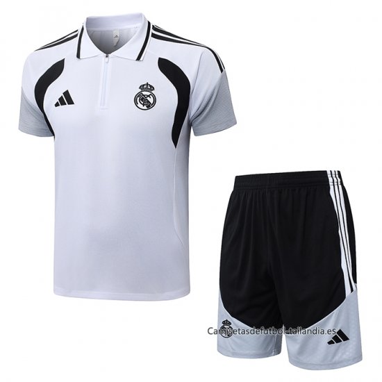 Conjunto Polo del Real Madrid 2026-2027 Blanco - Haga un click en la imagen para cerrar